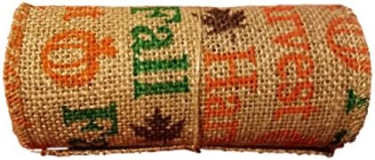 5.5 inch burlap ribbon