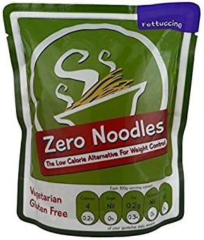 Zero Noodles -Fettuccine -Shirataki Noodle, 200 g (Pack of 4)