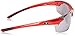 Tifosi Jet FC 1140402770 Wrap Sunglasses, Metallic Red, 70 mm