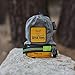 Wise Owl Outfitters Talon Hammock Straps - Combined 20 Ft Long, 38 Loops W/ 2 Carabiners - Easily Adjustable, Tree Friendly Must Have Gear for Camping Hammocks Like Eno Green Stitching