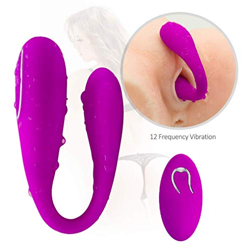 Wireless Remote Handsfree Wearable U Shape Couple Love Stimulation Strong Vibrating Toy Adult Toys for Womens and Couples Pleasure Games Play