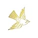 Tattly Temporary Tattoos, Cartolina Bird/Gold, 0.1 Ounce