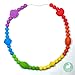 Blue Rabbit Co Kids Jewelry, The Ultimate Silicone Necklace for Girls, Boys - BPA Fee, Bright Playful Colors, Fun Textures (17