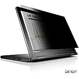 15.6 Inch Privacy Screen Filter for Widescreen Laptop / Notebook (16:9 Aspect Ratio). Best as Anti Glare Protector Film for data confidentiality - compare to 3M (15.6W9) - CHECK DIMENSIONS CAREFULLY