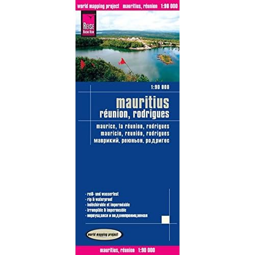 Mauricio, Reunión, Rodríguez, mapa de carreteras impermeable. Escala 1:90.000. Reise Know-How. Mauricio, Reunión, Rodríguez, mapa de carreteras impermeable. Escala 1:90.000. Reise Know-How.