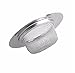Happy Sales HS5049-SS2, Stainless-Steel Kitchen Sink Strainer - Set of 2 - Large Wide Rim 4.25