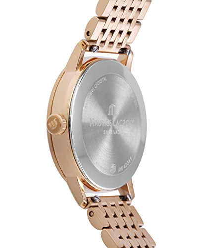 Maurice-Lacroix-Damen-Analog-Quarz-Uhr-mit-Edelstahl-Armband-EL1094-PVP06-111-1