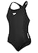 Speedo Girls Endurance Plus Medalist Swimsuit in Black or Red