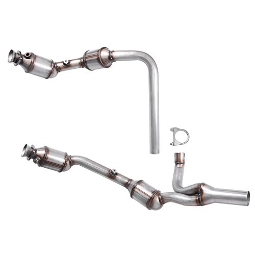 Front Catalytic Converter Exhaust Manifold for Jeep Wrangler JK 2007 2008 2009 6 Cyl 3.8L Assembly Engine Y Pipe
