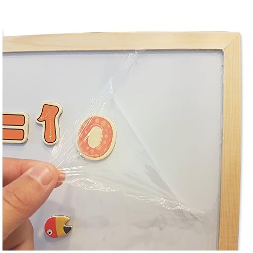 JQP XL Wooden Magnetic Letters Numbers Animals Set |16'' x 12'' inch | 151 Pcs | Whiteboard and Blackboard Writing Reading Drawing Whiteboard Blackboard | Learning Wooden Puzzle | 3 to 6 Years Old - Image 4
