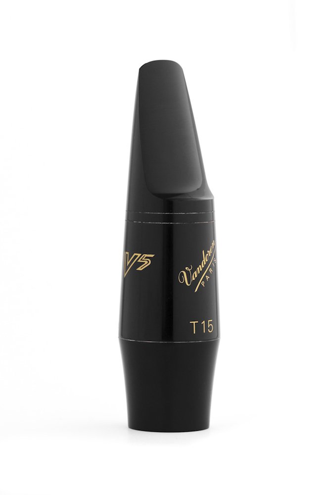 Vandoren SM421 V5 T15 Tenor Saxophone Mouthpiece (Black Ebonite)