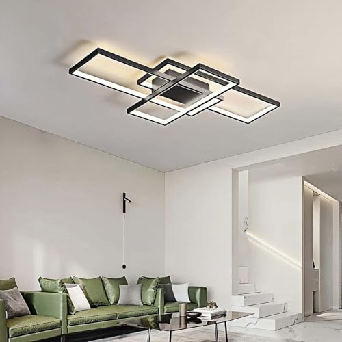 Lumbryzn Modern Dimmable LED Ceiling Light, Living Room and Bedroom Lamp, LED Ceiling Light for Kitchen, Office and Living Room Decorative