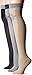 Muk Luks Women's 3 Pair Pack Damask Over The Knee Socks, Multi, OSFM