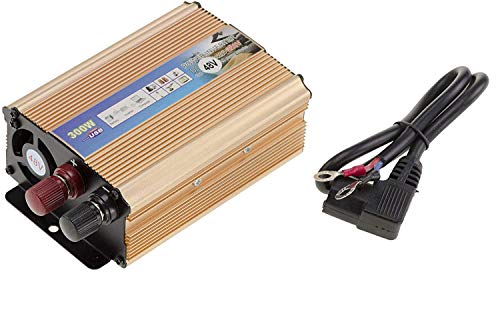 KALEA-INFORMATIQUE Voltage Converter 48V Input to 220V Output. Continuous Power 300 Watts, Peak Power 600W