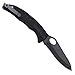 SOG Specialty Knives & Tools SP23-CP Sogzilla Knife with Straight Edge Folding 3.8-Inch Steel Clip Point Blade with GRN Handle, Hardcase Black Finish
