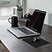 KTRIO 2 Pack Mouse Pad with Stitched Edges, [30% Larger] Mousepads Bulk Non-Slip Rubber Base, Waterproof Mouse Pad for Computers, Gaming, Office & Home, 11 x 8.5 x 0.12in, Black