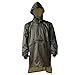 4ucycling Light Weight Easy Carry Wind Raincoat and Outdoor Rain Jacket Poncho,Army-Green,One Size