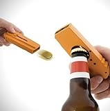 Agile-shop Shooter By Spinning Cap Zappa Bottle Top Opener & Launcher With Keychain
