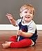 juDanzy 3 Pairs of Navy Black and Gray Baby and Toddler Boys Solid Colors Leg Warmers