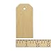 Wooden Gift Tags 3-1/4 inch Tall, 1-5/8 inch Width, 1/8 inch Thick. Bag of 100