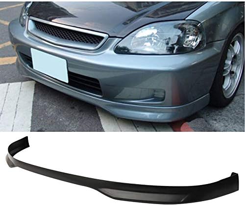 Front Bumper Lip Spoiler Bodykit PP fits 99-00 Honda Civic JDM TR Style