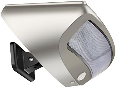 Solar Lights Outdoor, XTF2015 Motion Sensor Bright 36 LED Solar Powered Security Light with 4400mAh Larger Battery for Patio Deck Garden Garage Driveway Outsides Wall (Silver)