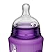 Smilo Anti-Colic Baby Bottles, Plum, 5 Ounce, 3 Count