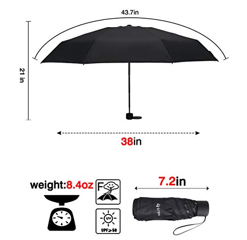 6 Fidus+Upgraded+Travel+Windproof+Umbrella