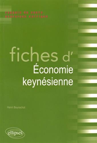 Fiches d'économie keynésienne