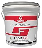 Red Devil 0841DX F Seal 181 Water Based Duct Sealant, 1 Gallon, Gray