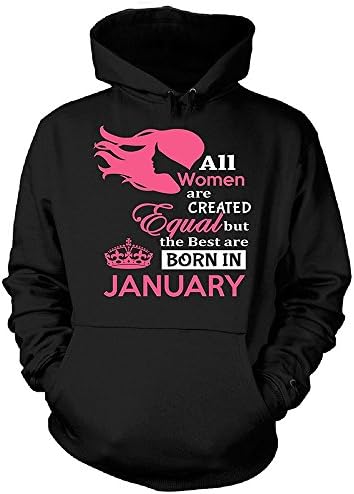 Best Women Are Born In January Funny Gift Velveteen Heavy Blend Pullover Adult Unisex Hoodie Sweatshirt
