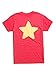 Steven Universe Star T-Shirt,Red,X-Large