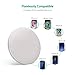 Qi Wireless Charging Pad RAVPower Qi Certified Ultra-Safe Wireless Charger Compatible iPhone Xs MAX, XS,XR, X 8 Plus 8, Galaxy S9 S8+ S8 & All Qi-Enabled Devices (AC Adapter Not Included) (White)