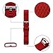 ZZXY For Fitbit Charge 2 Bands Special edition Replacement Bands Accessory Sport Bands Strap for Charge 2 HR Fitness Diamond S Red
