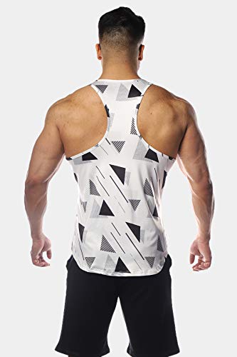 Jed North Bodybuilding Tank Top Gym Stringer Y-Back Muscle Racerback - Thumbnail 2