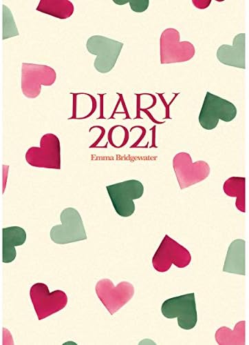 Emma Bridgewater, Hearts A6 Diary 2021