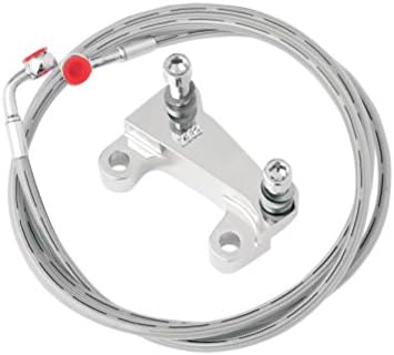 RC Components Front Caliper Adapter Bracket Kit - Chrome HD12378C