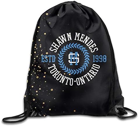 Naiyin Male Singer Shawn Mendes Hot Drawstring Backpack Sack Bag