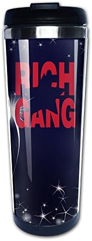 Rich Gang Logo 304+ABS Stainless Steel Travel Tumbler Coffee Mug (400ml)