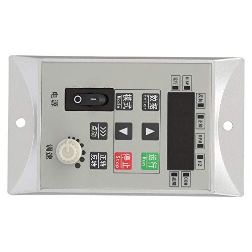 VFD 1HP Single to Single Phase Adjustable Variable Frequency Speed Motor Drive Inverter Converter CNC 220V 0.75KW