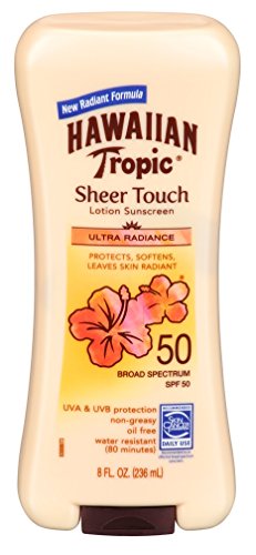 Hawaiian Tropic Sheer Touch Spf#50 Lotion 8 Ounce (235ml) (3 Pack)