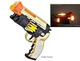 Blade Runner Style Blaster Toy Pistol with Light and Sound with Orange Safety tip for safe play(US Seller)