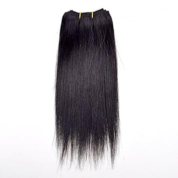 Amazon Com Barroko Natural Black 1b Peruvian Straight Hair 4