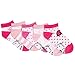 Hello Kitty Little Girls’ Low Cut Sport Socks (Pack of 5)