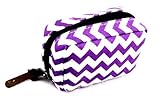 Got Oils?® Essential Oil Carrying Case - Premium Quality: Holds 6 Essential Oil Bottles - Size 5ml, 10ml, 15ml. (Chevron(Purple))