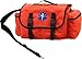 Ultimate Arms Gear Deluxe Heavy Duty Bright High Visibility Orange EMS/EMT Emergency Medical Paramedic Rescue Supplies Gear Pack Trauma Equipment First Aid Kit Carry Rescue Shoulder Bagthumb 1