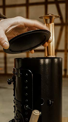 NUBS Kanonenofen 44 x 12cm massiv - Räucherofen gefertigt in Handarbeit - für XXL Räucherkerzen – Bild 6