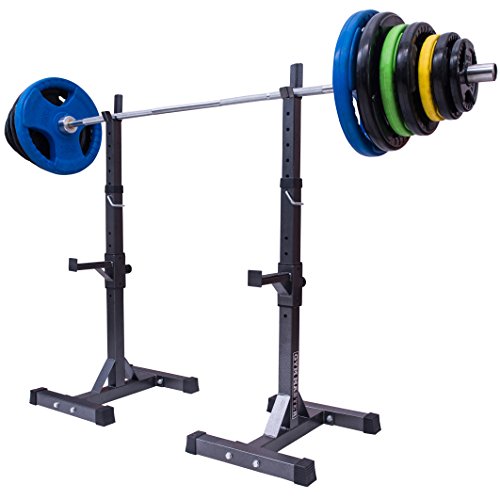 Gym Master Adjustable Squat Rack Stands with Spotters Buy Online in