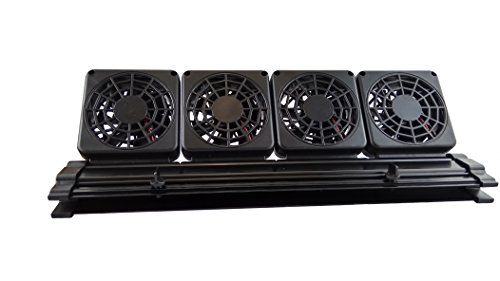 JBA Aquarium Fish Cooling Fan head System 9 watt (4 Fan)