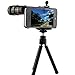 CamKix iPhone SE / 5S / 5 Camera Lens Kit - 8X Telephoto Lens/Mini Tripod/Universal Phone Holder/Hard Case for Apple iPhone SE / 5S / 5